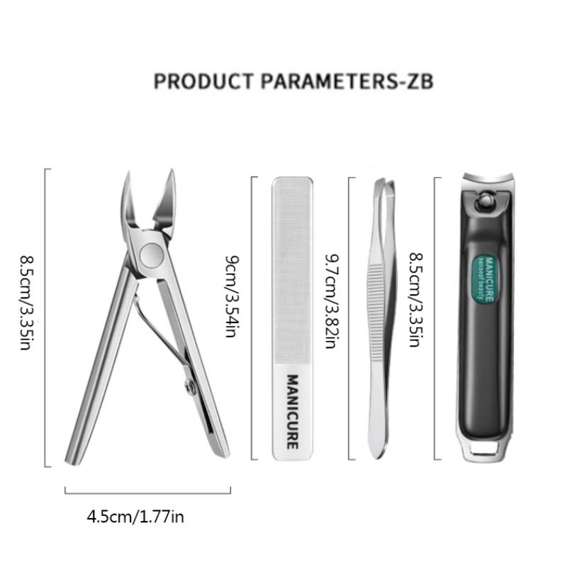 Tagliaunghie Professionali per Piedi Unghie Spesse Unghie Incarnite Apertura Larga Grande Manico Lungo Inclinato Forbicine per Unghie Mani Manicure