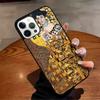 Gustav Klimt Kiss Art Phone Case For iPhone 17 Air 16 15 14 13 12 11 Pro Max Max Plus Bumper Case Cover