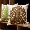Modern Minimalist Style Embroidered Pillow Cushion Head Back Rest Pillow Sofa Pillow Cover