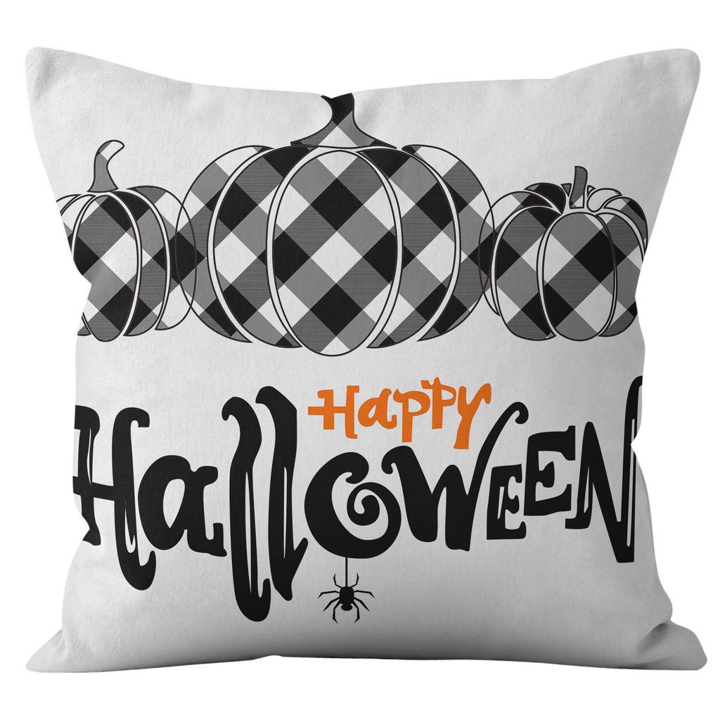 New Halloween Pillow Cover Home Material Sofa Backrest Cover Bedside Cushion Cover Premium Durable Quality Useful