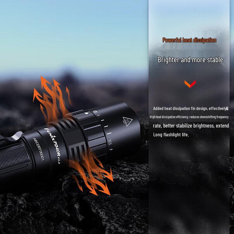 Fenix PD40R V3.0 Rechargeable Flashlight