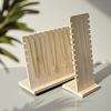 1pc Wooden necklace display rack, independent jewelry storage rack, bracelet and pendant holder, jewelry rack