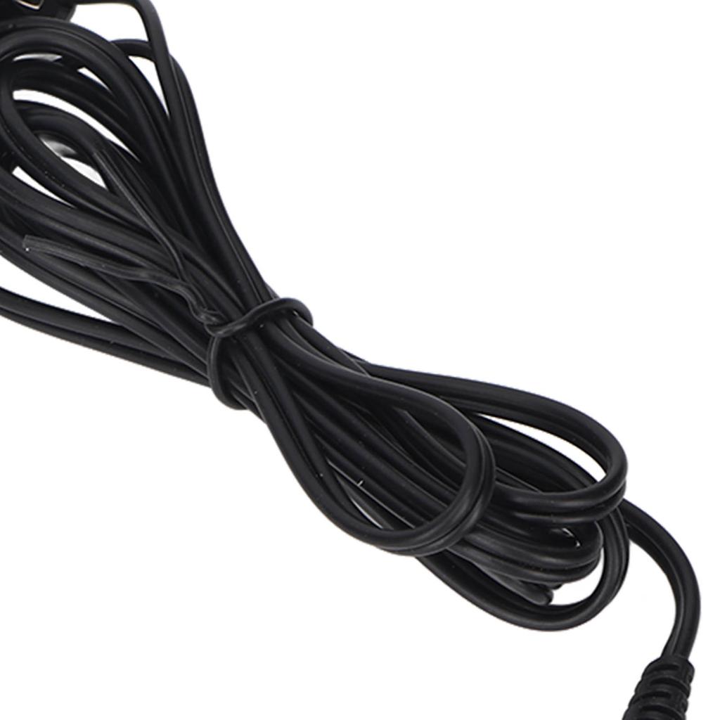 5 Stück Elektrodenkabel 2,5 mm Winkelstecker 1,2 m Länge 1 auf 2 Ohrclip Elektrodenkabel für Massagegerät