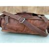 Leather Vintage Messenger Bag ( Handmade Leather Bag) Men's Laptop Briefcase