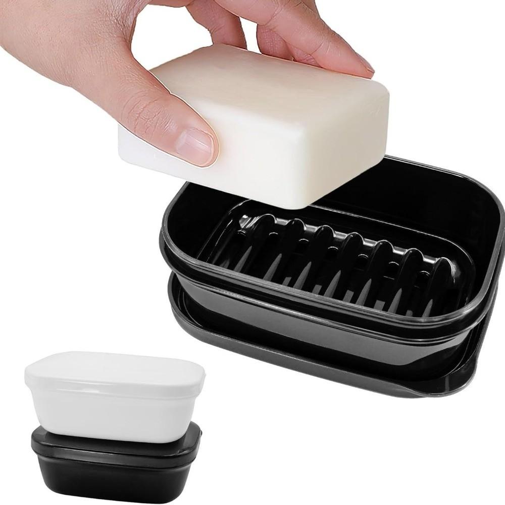 Waterproof Leakproof Soap Holder Detachable Soap Dish Keeps Dry Travel Bar Soap Case Camping