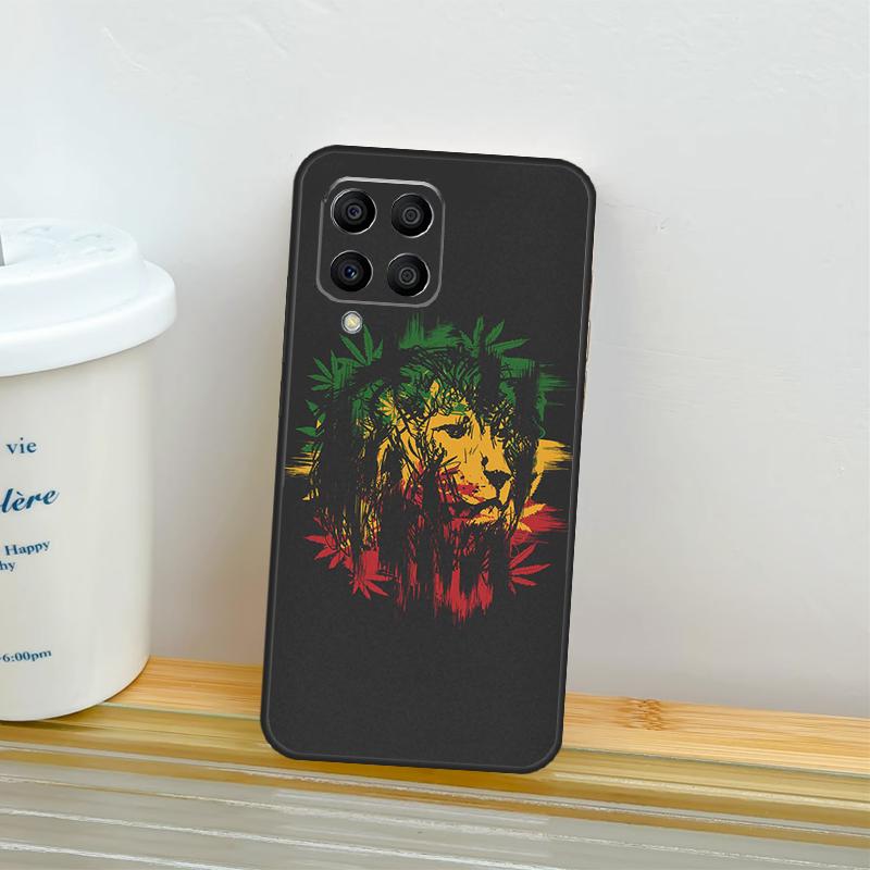 Rastafarian Lion Case For Samsung Galaxy M06 M16 M36 M56 M15 M11 M31 M21 M53 M13 M32 M52 M35 M55 M14 M34 M54