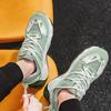 Fashion Mixed Color Men's Casual Shoes Texture Comfortable Lace-up Sneakers Non-slip Shock-absorbing Outdoor Male Sports Shoes