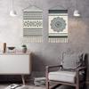 Shiny Flower Bohemian Style Tapestry Mantra Wall Wall Decorative Cotton Decorative Interior Multifunctional Fabric Room and Window Living Unique