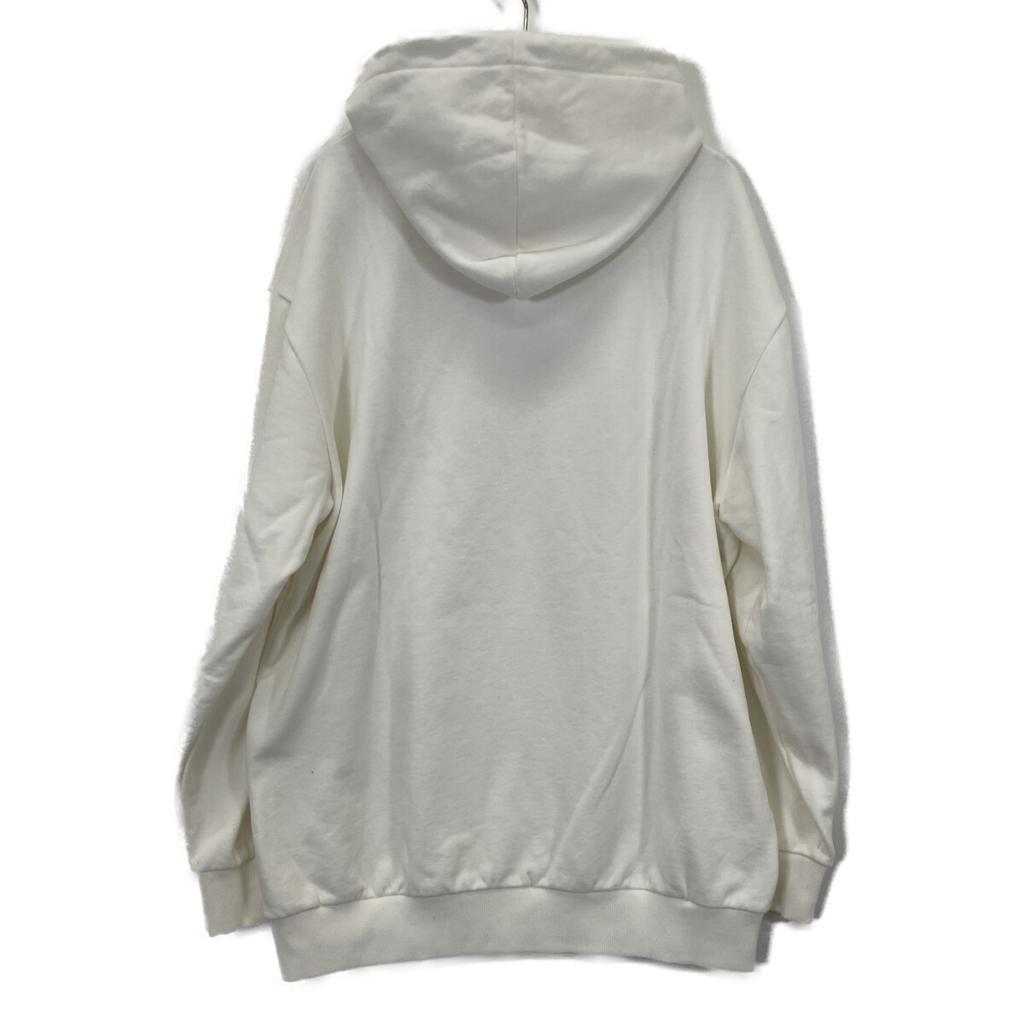 CELINE White 2Y668670Q Sweatshirts Hoodie Oversized Shirt tops S whiteUsed