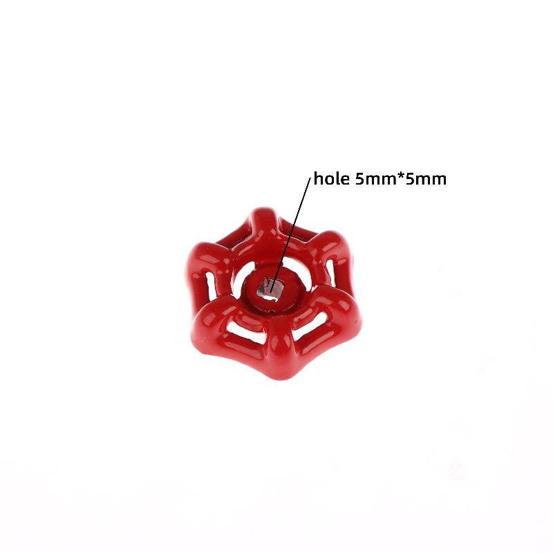 Inner Hole 5/6/7/8/9mm Cast Iron Valve Handle Gate Valve Ball Valve Hand Wheel Shutoff Value Water Pipe Fittings