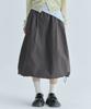 CGP (Women'S) Nylon Long Skirt - Charcoal