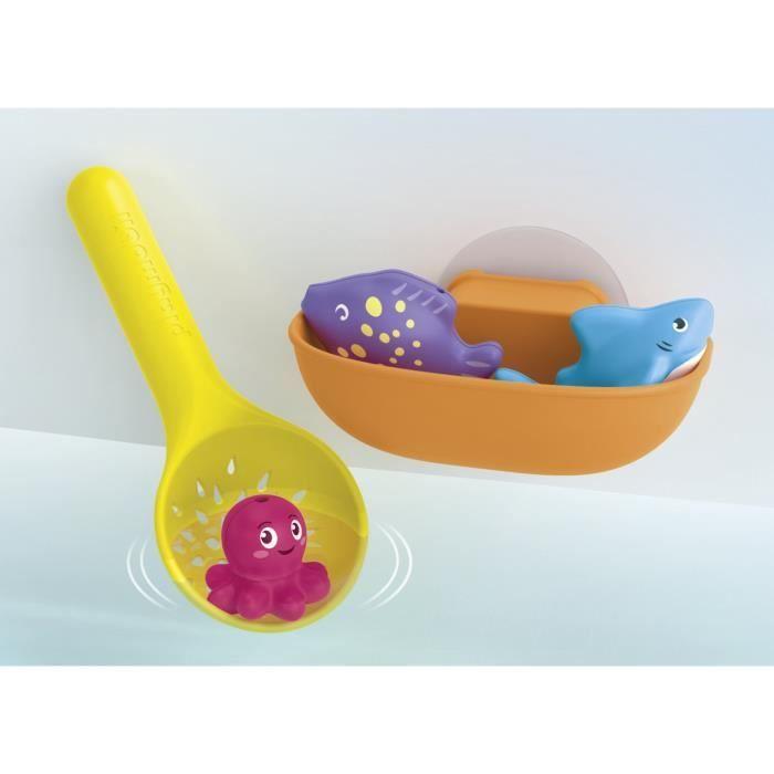 PLAYMOBIL Junior 71689 Toboggan Aquatique Et Animaux Marins, Jouet Pour Le Bain, Dès 18 Mois