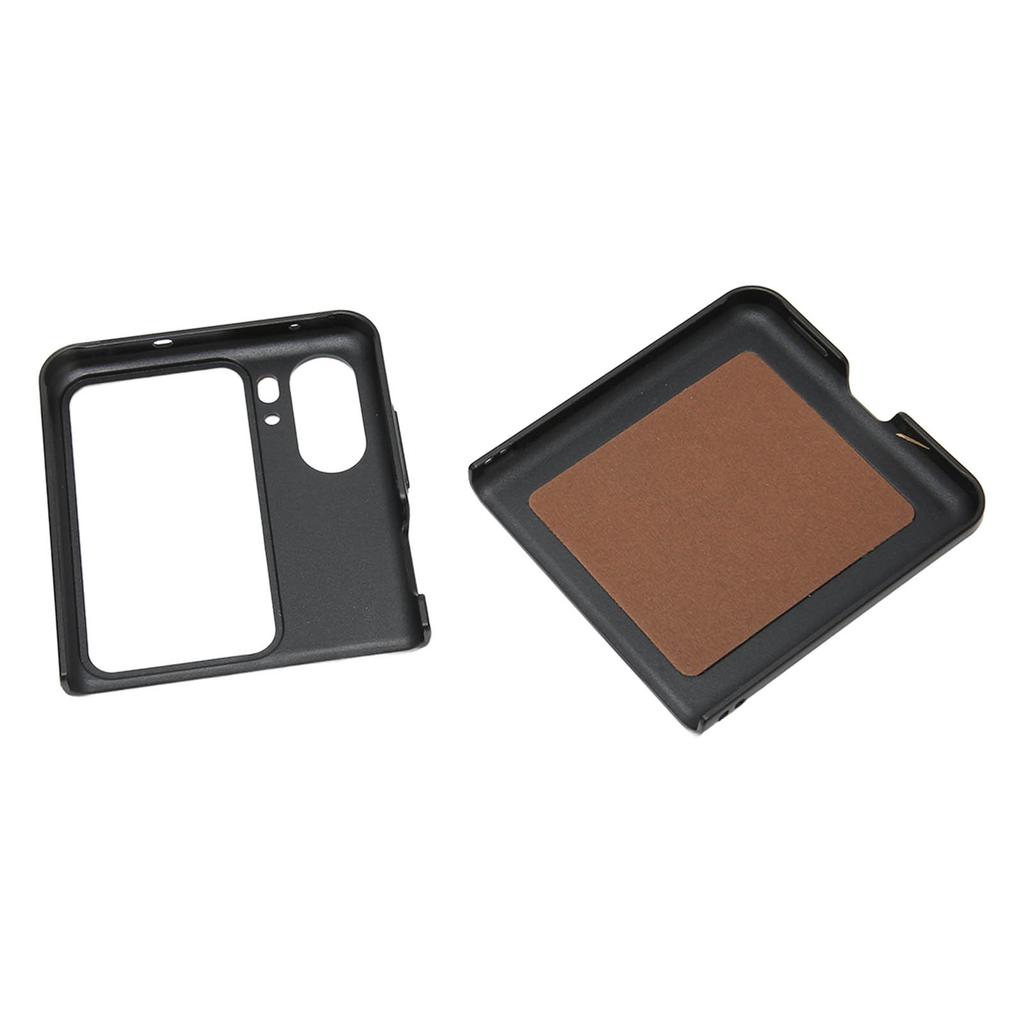 Ostrich Print Phone Case Anti Scratch Dustproof Foldable Phone Protective Cover for Oppo Find N2 Flip