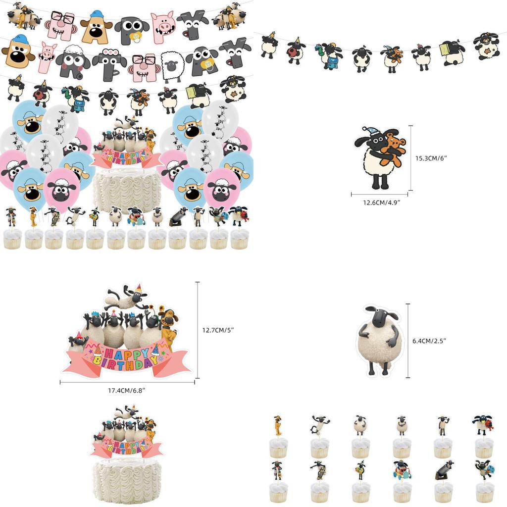 Kids Party Birthday Decoration Set Easy Setup Balloons Banner