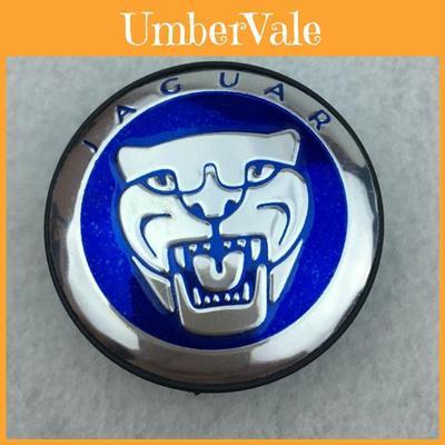 Elegant 4 stk Sæt Jaguar Fælgkapsler Logo Fælg 59mm Dæksel Emblemdæksel I Premium Kvalitet