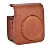 Protective PU Leather Camera Case Bag with Strap for Fujifilm Instax Mini 70 (Brown)