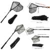 43-92CM Fishing Net with Telescopic Rod Handle Fishing Landing Net for Kayak Salmon Catfish Trout Easy to Catch and Release
