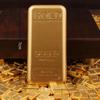 Mini Gold Bar Photo Frame with Treasure Pot Accessories