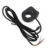2 In 1 Motorcycle Horn Headlight Switch Bicycle Headlights Horn Turn On Off Switch Button for Scooter Electric Bike