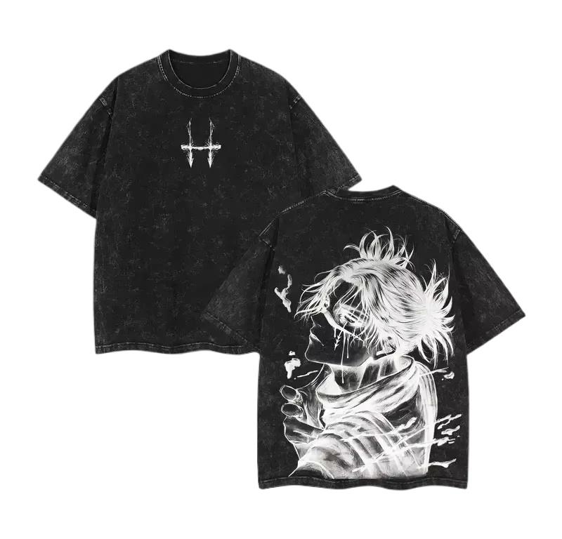 

Jujutsu Kaisen Anime Choso Printed Tshirt Mens and Womens Washed Tshirt High Quality Vintage Cotton Tshirt Harajuku Tops M