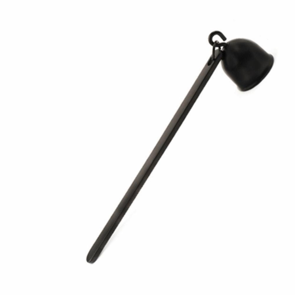 Retro Candle Flame Snuffer Long Handle Candle Stopper Safe Wick Snuffer  Aroma Candles чёрный