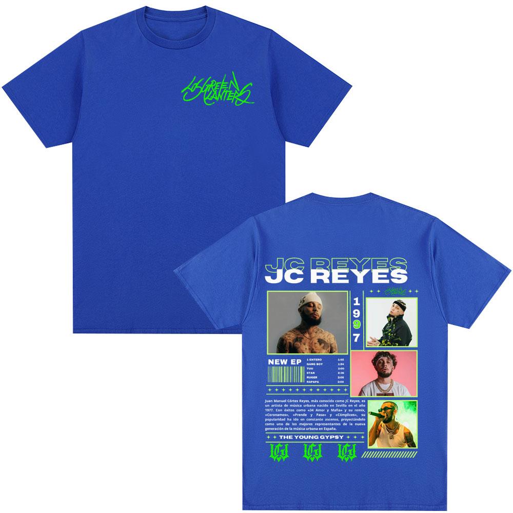 Rapper Jc Reyes Album Tour 2025 Graphic T Shirts Unisexs Women Hip Hop Fashion Tshirts Cotton Casual Oversized Tshirt Streetwear