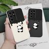 Paint Panda Phone Case For Samsung Galaxy S25 FE S24 S23 S22 S21 S20 S10 Ultra Plus FE Note 20 Ultra 10 Plus Cover