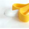1 Stück Baby Silikon Trainingszahnbürste BPA Frei Bananenform Sicher Kleinkind Beißring Kauspielzeug Zahnungsring Geschenk für Säugling Baby Kauen