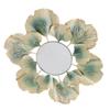 Wall Mirrors Modern Simple Decorative Wear Resistant Colorfast Ginkgo Leaf Wall Mounted Mirrors for