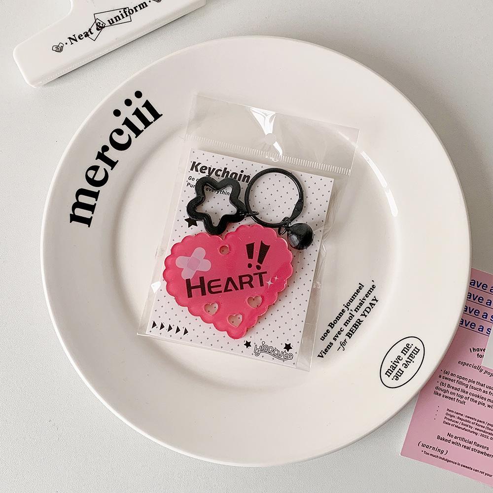 

Cute Acrylic Bag Pendant Cartoon Fruit Keychain Portable Buckle Backpack Decoration DIY Girls Jewelry Accessories Key Ornament