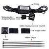 Car Motorcycle USB Charger Waterproof 12V TO 5V Converter Power Supply GPS Phone Universal Fit Free