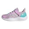 adidas Lightorama Comfortable Fit Low-Top Running Shoes Kids Sneakers Purple HQ9254