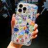 Ocean Life Theme Summer Phone Case For Samsung Galaxy S24 S23 S22 Ultra S21 FE Plus A15 A55 A14 A34 A54 A33 A53 A52S Clear Cover
