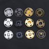 Round Children'S Underwear Hidden Button Invisible Hand Sewn Metal Button Clothes Child And Mother Button Flip Button