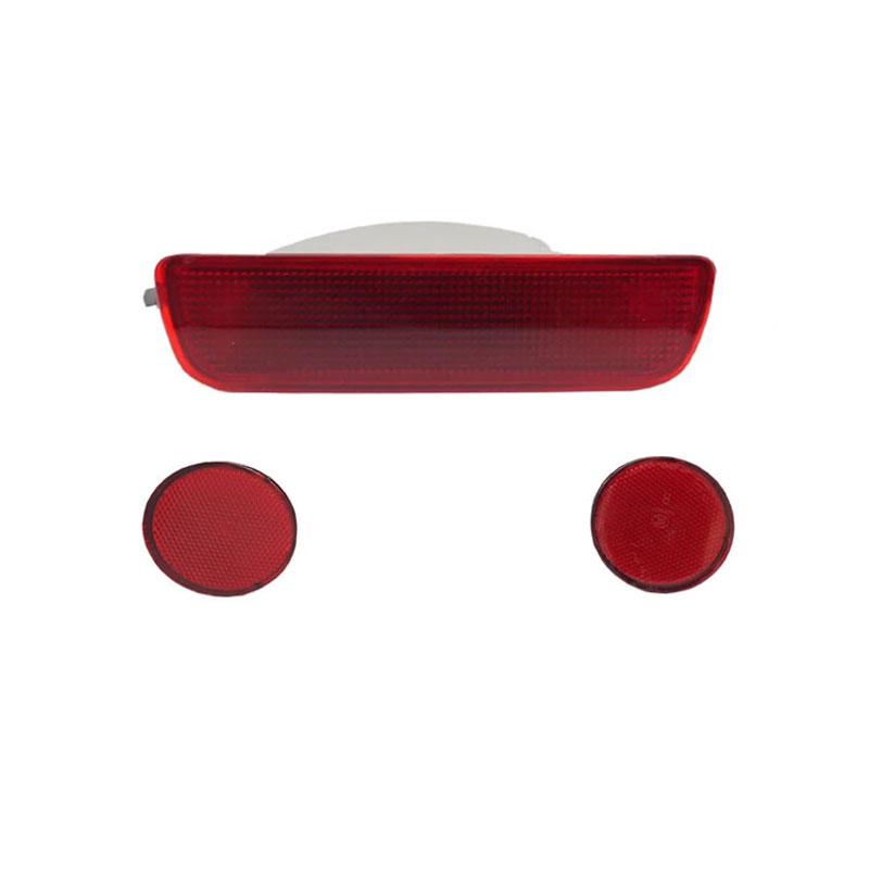 For NISSAN DUALIS Qashqai J10 2008 2009 2010 2011 2012 2013 2014 2015 Auto Rear Bumper Reflector Fog Light Fog Lamp Accessories