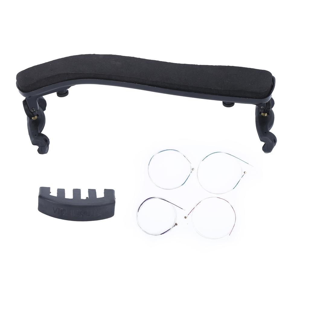 3 i 1 Fiolindeler Sett Skulderstøtte Demper Streng Musikkinstrument Tilbehør