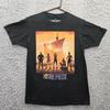 T-shirt ONE PIECE 100% Cotone Magliette da Uomo Top Ripple Junction Media Maglietta Grafica Luffy e Equipaggio Cappello di Paglia