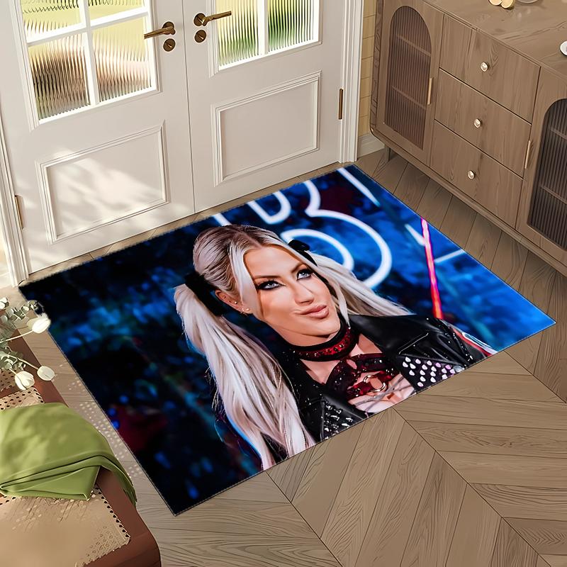 Alexa Bliss (1) Office Rug Elegant Floor Rug for Office Living Room Bedroom and Indoor Home Spaces