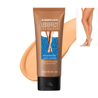 Wasserdichtes Bein- und Körper-Make-up Full Coverage Concealer für alle Hauttypen 4 oz Bronze 1 Stück weniger