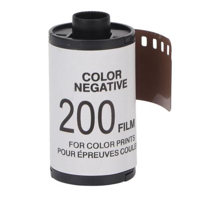 8 Sayfalık Kamera Renkli Film 35mm ISO200 Yüksek Çözünürlüklü Geniş Pozlama Yüksek Kontrast 135 Renkli Film