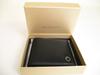 Authentic BVLGARI Black Emerald Green Leather Bifold Wallet Compact Wallet #a896  Refurbished