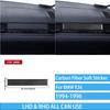Real Carbon Fiber Car Accessories Passenger Dashboard Panel Trim Cover Soft Sticker For BMW E36 3 Series/M3 1994 1995 1996 blvc18