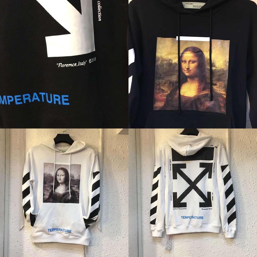 Virgil Co Nwt Abloh Hoodie Plaid Hooded Religion Sweatshirt Painting