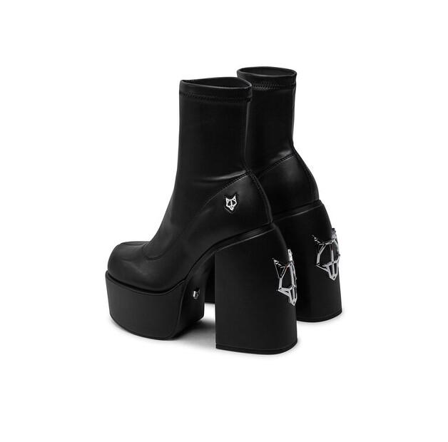 Botins Naked Wolfe Sugar, pretos