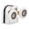 Hardware Sliding Bathroom Wheel Runners Shower Door Rollers Replacement Double-Wheel