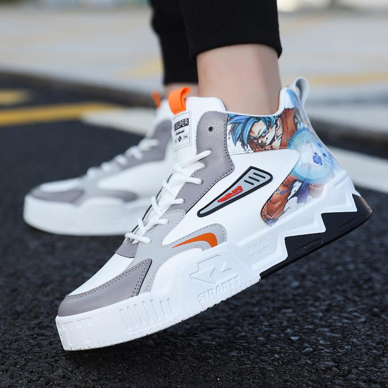 „2025 Winter Herren High Top Samt Sneakers – Lässige Mori Harajuku Koreanischer Stil Trendy Baumwollschuhe“