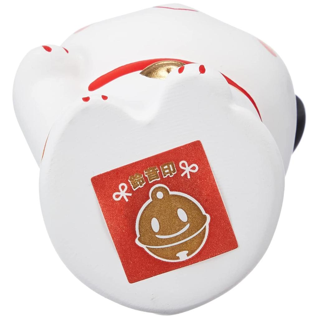 Yakushigama Nishikisai Suzune Money Height 8cm Nishida Atsuko 7697 Maneki-neko (beckoning cat)