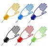 Golf Glove Holder Glove Stretcher Hanger with Keychain Golf Gloves Dryer Shaper Tool Keeper Rack Men Women Golfer Accessories