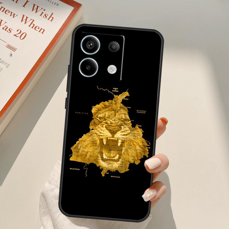 Punjab Map Outline Funda For Xiaomi Redmi Note 14 13 10 11 12 15 Pro Plus Case For Redmi 15 14C 12C 10C 13C 15C