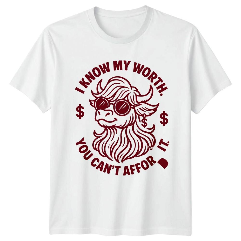 Red Color Unisex TShirt Graphic Tee S